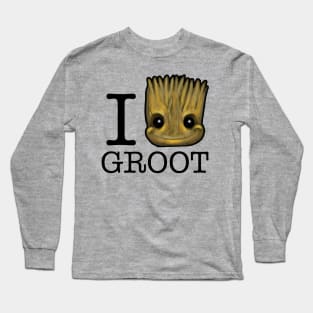 I love groot Long Sleeve T-Shirt